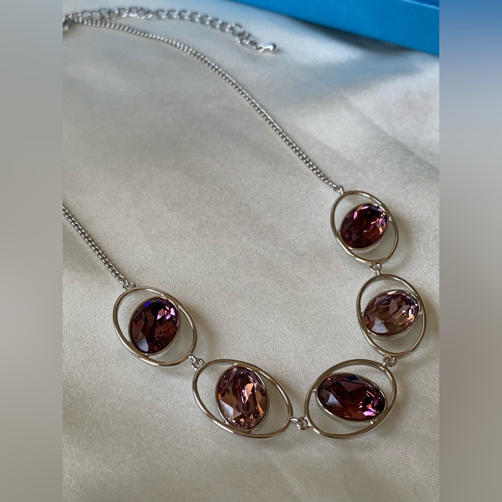 Swarovski Crystal, In Rotation Necklace